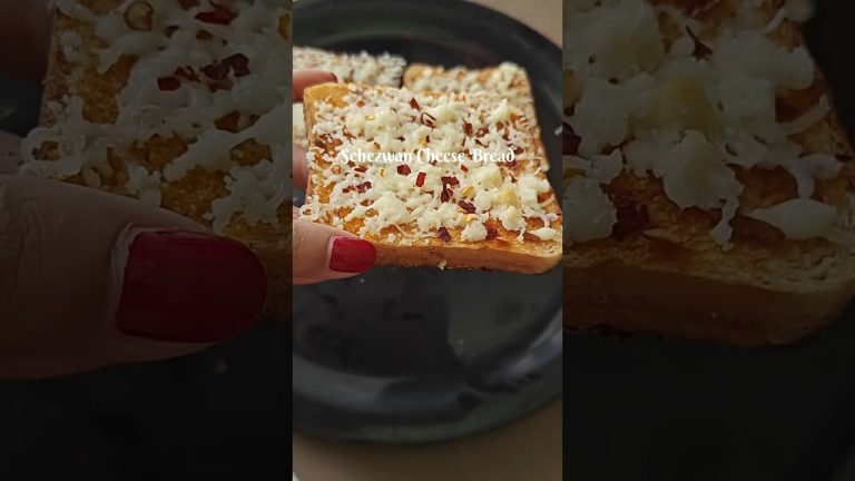 Schezwan Cheese Bread Recipe #shorts #food #cooking #trending #viralvideo #youtubeshorts #ytshorts
