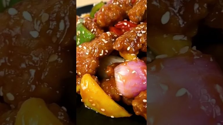 Easy Recipe For Sweet And Sour Pork 🍍🥢 Double Fried Crispy Pork 🔥🔥