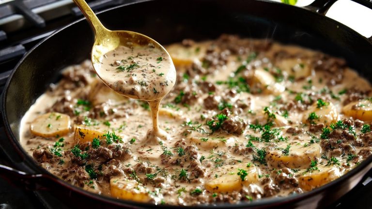 I've Never Eaten Ground Beef and Potatoes This Delicious! The Most Simple Dinner Recipe!
