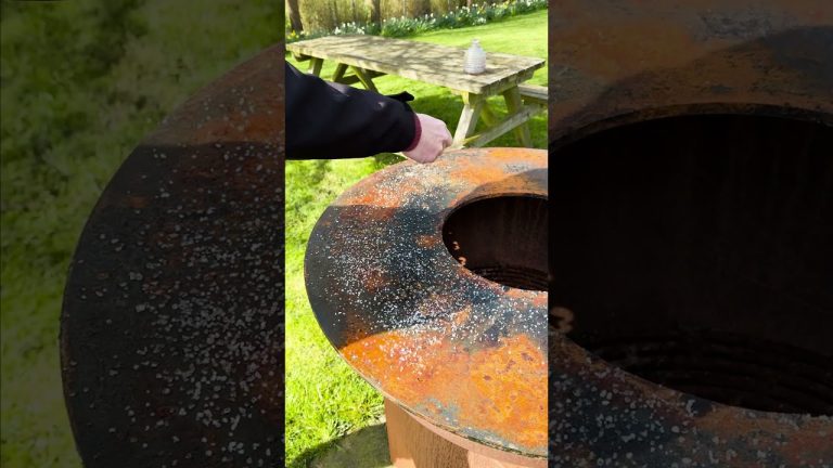 Wat te doen als je grillplaat verroest is?