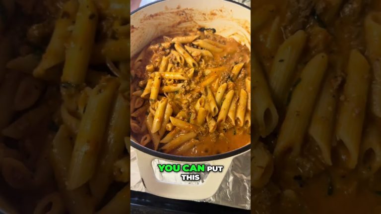 EASY Home Cooking: Delicious Meals You Can Make FAST! #pasta #cooking #food #dinner#shorts #fyp