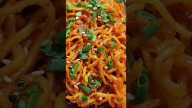 Garlic Maggie Recipe 🤤#shorts #maggie #recipe