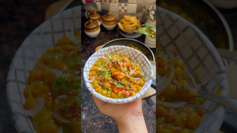 Thele jaisa ragda chaat recipe 😋🍽️🫶 #recipe #foodie #cooking #youtubefeed #youtubeshorts #chaat