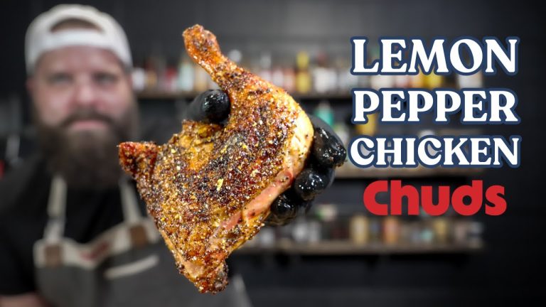 Lemon Pepper BBQ Chicken! | Chuds BBQ