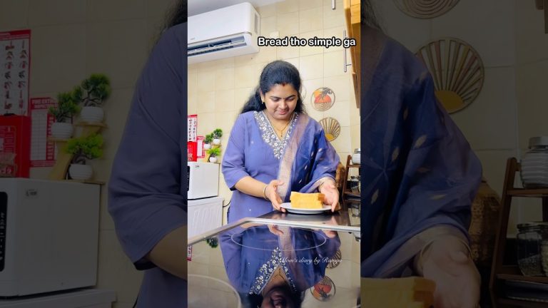 Bread తో ట్రై చేసారా 🍮….#shorts #ytshorts #teluguvlogs #recipe #sweet  #bread #pudding