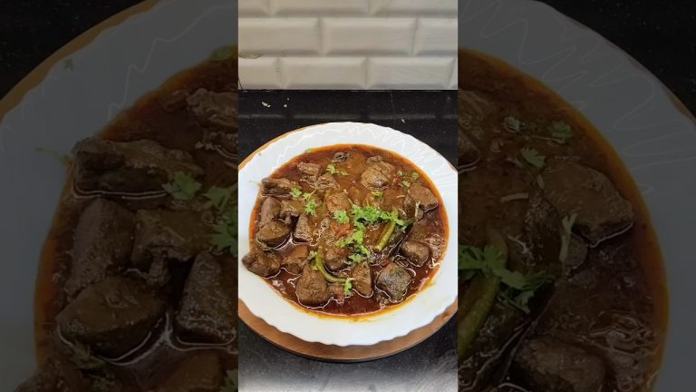 Beef Masala Kaleji recipe bakra eid special​ #liverrecipe #kalejifry #kalejirecipe #shortsfeed