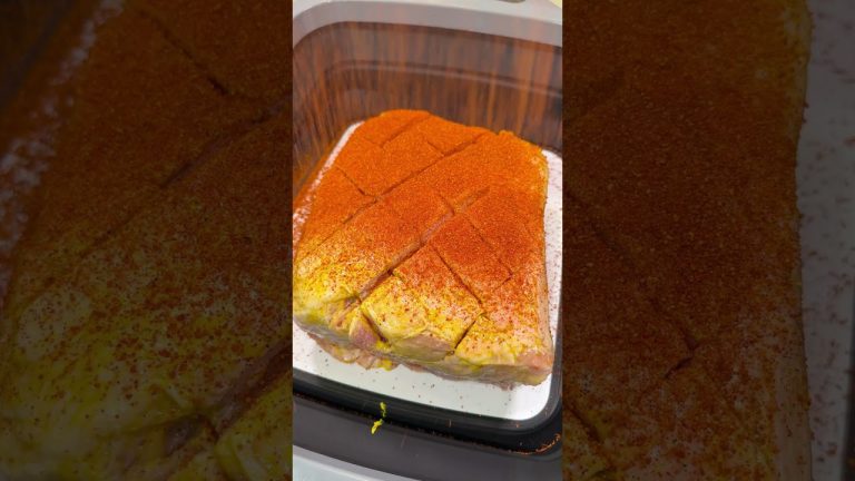 Perfect Pulled Pork – Recipe in comments 👍 #bbq #pulledpork #smoker #cooking  #delicious