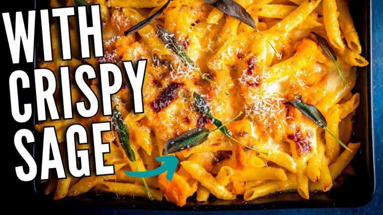 Baked Pasta With Butternut Squash | #1 Fall Recipe!