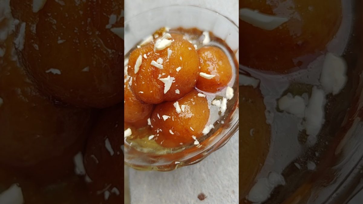 bread తో గులాబ్ జామున్ #viralvideo #food #gulabjamun #breadrecipe #shorts