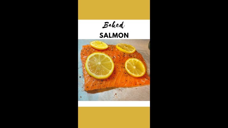 How to Make Oven Baked Salmon