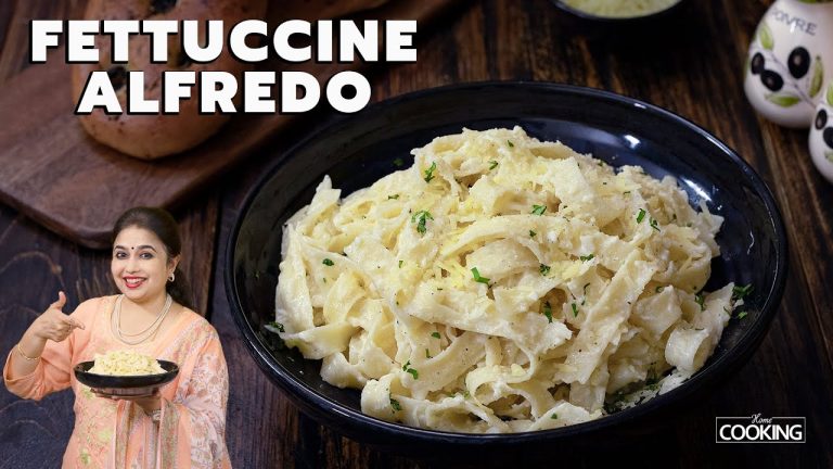 Fettuccine Alfredo Recipe | Creamy Italian Pasta at Home  | 15-Minute Dinner | Kids' Favorite Dish
