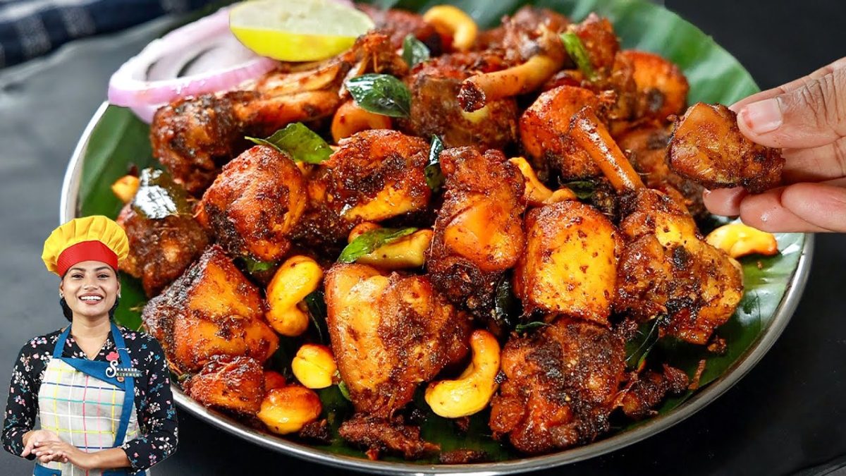 എന്താ രുചി! വെറും 3 Tablespoon എണ്ണയിൽ Chicken Fry💯👌 | New Chicken Fry Roast | Easy Chicken Recipe