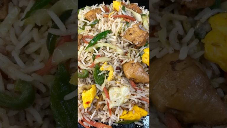 Chinese Biryani Recipe #chinesebiryani #chineserecipe #chinesefood #shorts