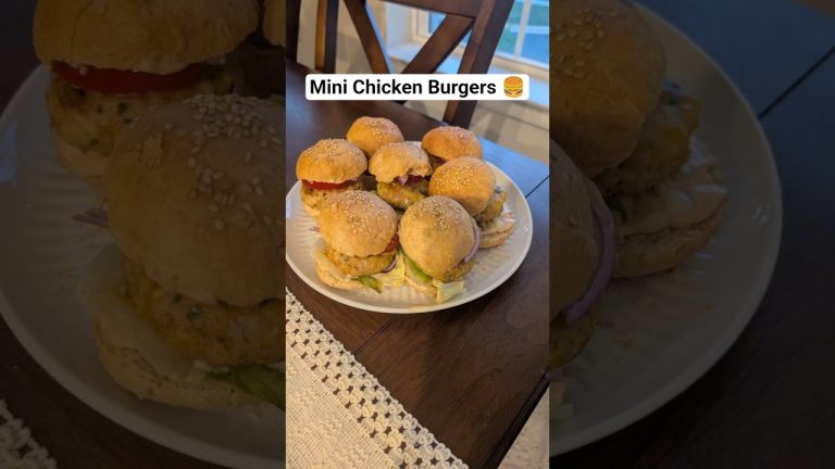 Ultimate Chicken Burger Recipe 🤤 From Scratch & Loaded! #foodie #shorts #viralvideo #chicken