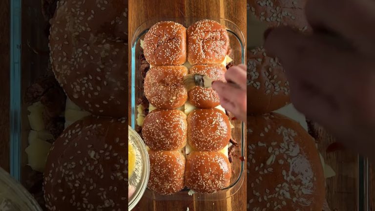 Sweet & Savory Pork Sliders Recipe