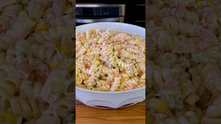 Pasta Ensalada Fria con Atún Tuna Salad Recipe #shorts