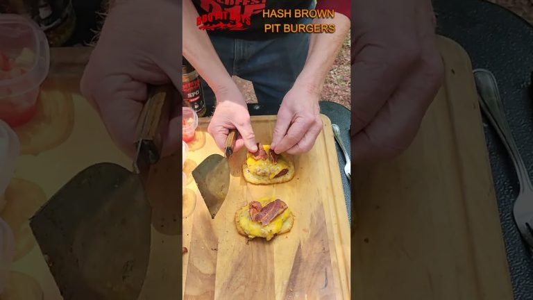 Hash Browns Pit Burgers #bbq