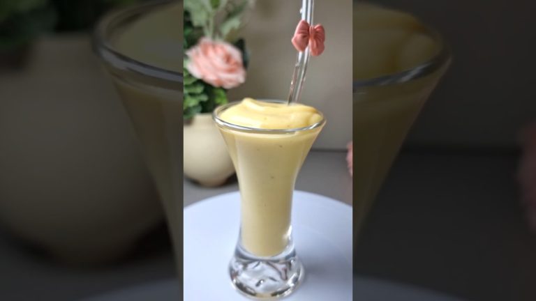 Mango Smoothie #smoothie #smoothierecipes