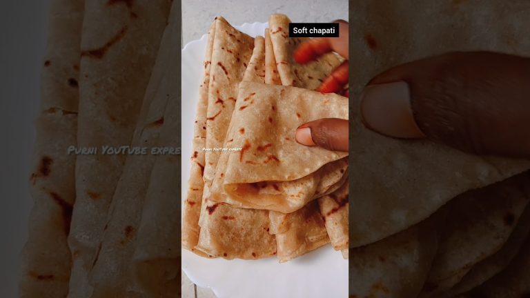 24 గంటలైనా సాఫ్ట్ గా ఉండే చపాతి, పొరలు పొరలుగా చేయడం ఇంత ఈజీనా #shortsvideo #ytshorts #food