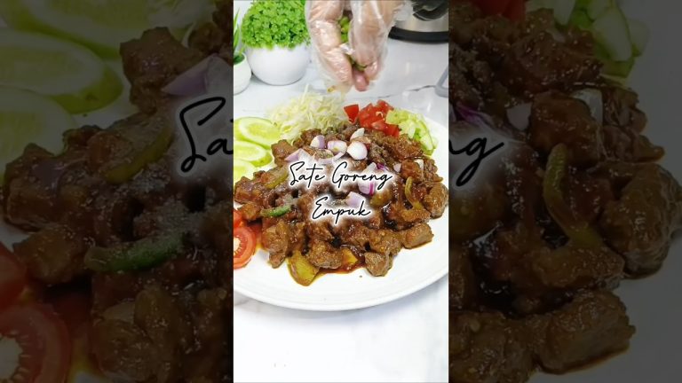 Resep Sate Goreng Empuk #sate #sategoreng #beef #iduladha2025 #resepmasakan #cooking #masakanrumahan