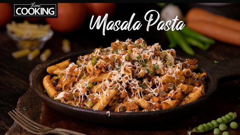 Quick and Easy Masala Pasta Recipe | Indian Style Masala Pasta | Easy dinner recipe | Pasta Recipes