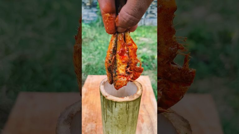 Bamboo Fish Recipe New Style || Pm Cooking || #shorts