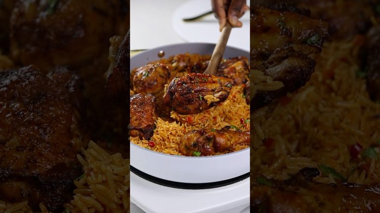 Coconut Curry rice and grilled chicken