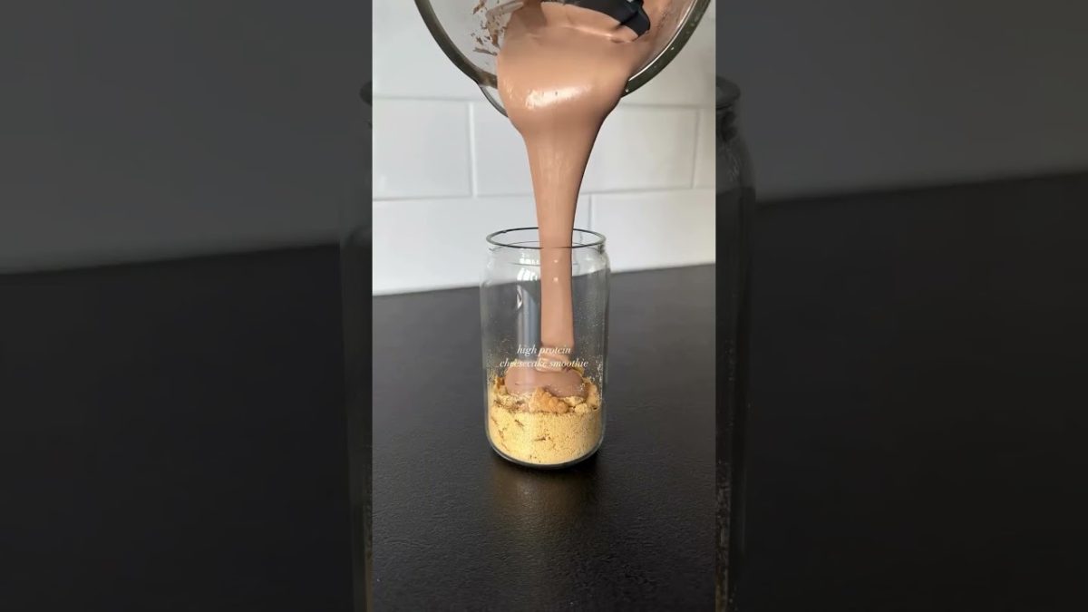 Millionaire’s Cheesecake Smoothie 🍰🥤 #proteinworld #viralrecipe #recipe #highprotein #healthylife