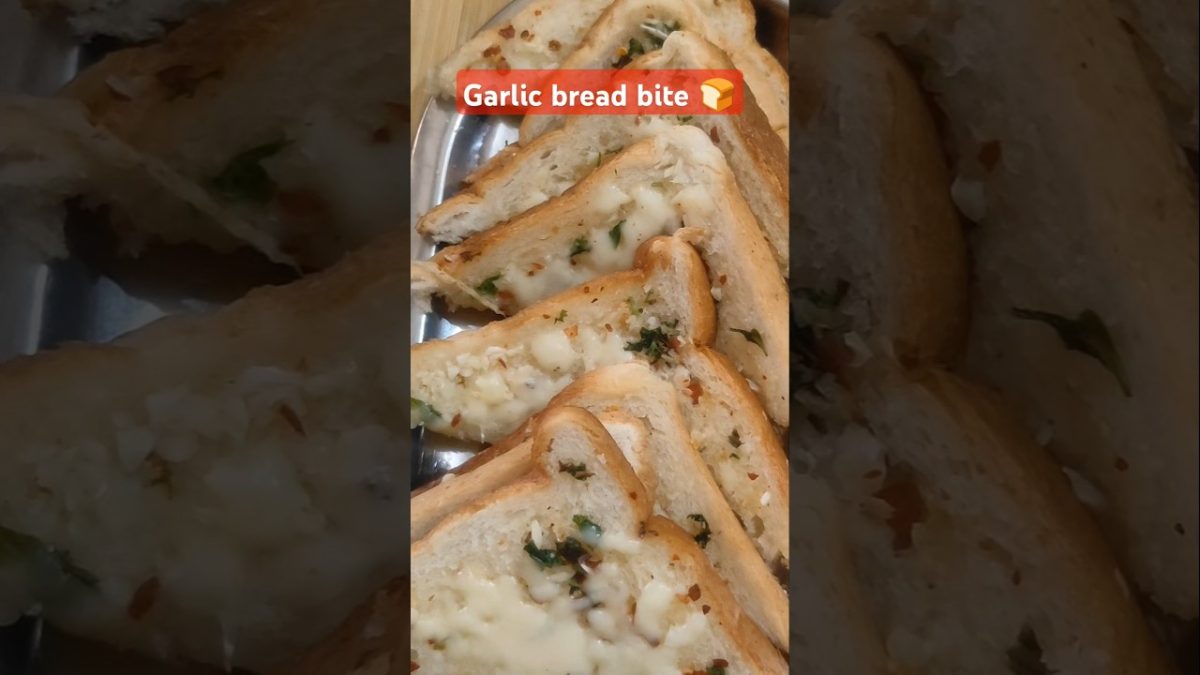 🍞 garlic bread bite for breakfast #shorts #recipe #cooking @Sonudailykitchen #food#asmr #viral