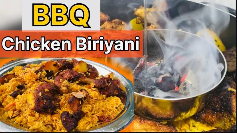Homemade BBQ CHICKEN BIRIYANI Recipe / Shan Bombay Biriyani masala / / Eid Al-Adha / srilankan Tamil