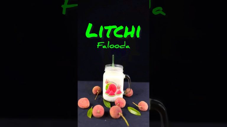 Litchi Falooda #shorts #youtubeshorts #litchi #falooda #drink #juice #smoothie #trending #recipe