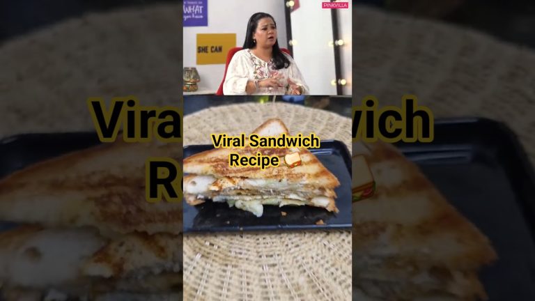 Episode-23 Viral Bharti singh Sandwich Recipe| Healthy Sandwich 🥪 |#shortsfeed #trending #sandwich