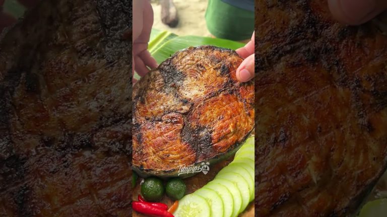 tuna ihaw-ihaw #foodshorts #tunarecipes #tuna_fish_cutting #seafoodprep #seafoodrecipes #foodie