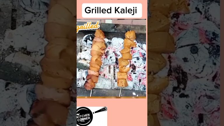 grilled Kaleji #food #ytshorts #eidshort #kaleji #bbq