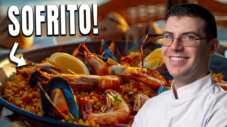 Authentic Spanish Seafood Paella Recipe Like a Chef!