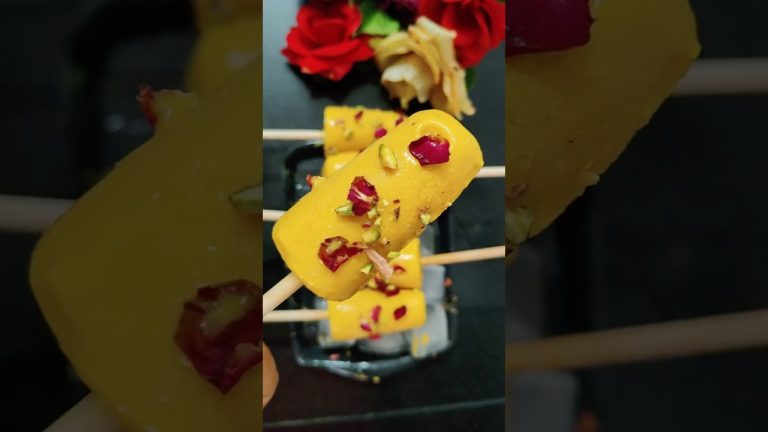 Easy Mango Ice Cream Recipe 🍦 So Creamy