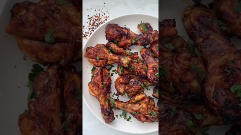 Chilli BBQ Chicken. Ready in under 30 minutes. Recipe in description. #shortsfood #chicken #recipe