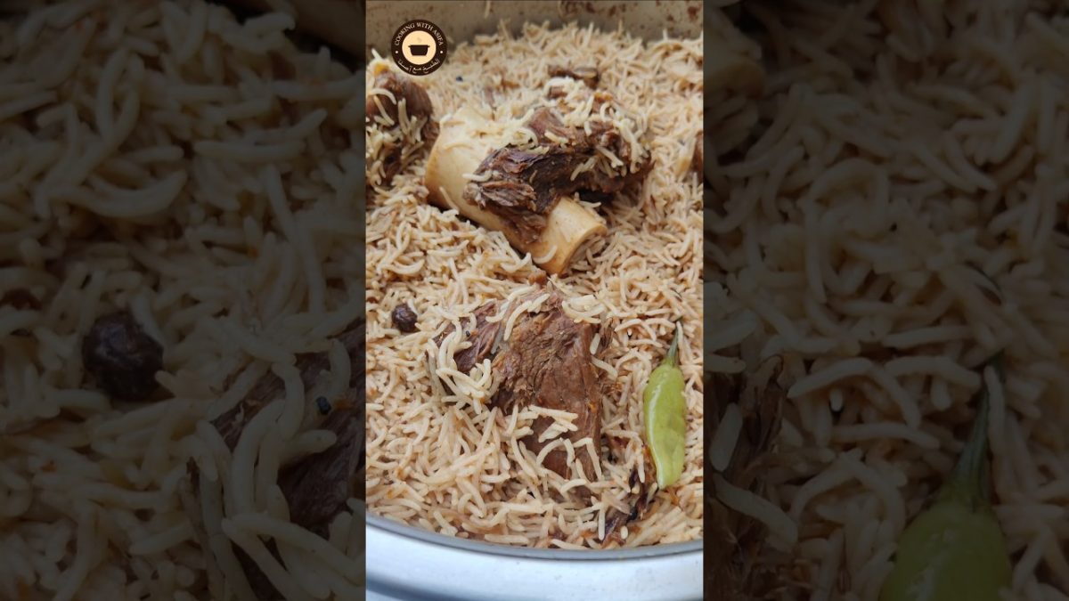 Beef Yakhni Pulao Recipe | Traditional Pakistani Pulao | Cooking with Asifa #food #recipe