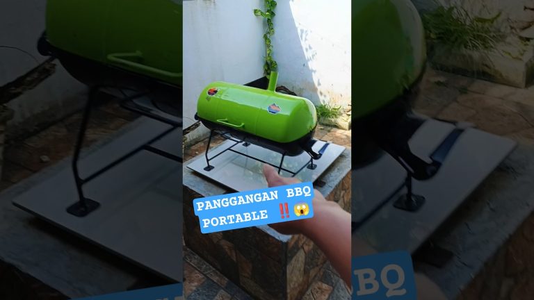 Alat panggang BBQ atau alat  bakar sate #alatpangganganbbq #panggangansate #panggangan