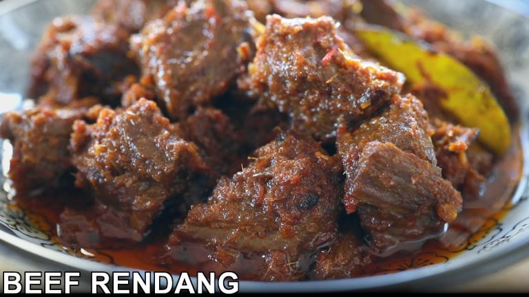Melt In Your Mouth Beef Rendang Recipe | Resep Rendang Daging Sapi