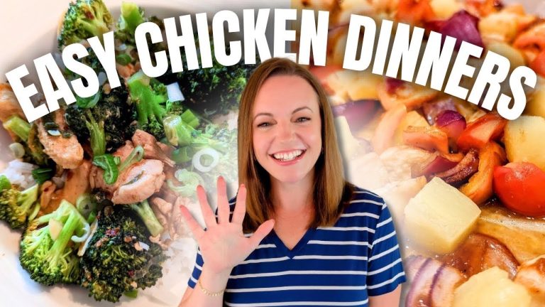 EASY Weeknight Chicken: 5 Recipes You'll Make Over & Over Again!