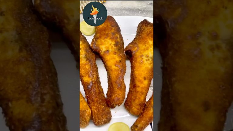 Crispy Masala Fish Fry Recipe | Quick & Delicious @foodbookHQ #masalafishrecipe #seafoodlovers