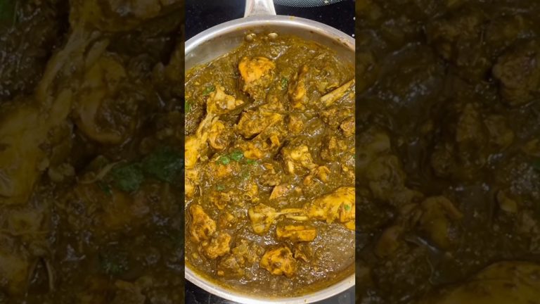 గోంగూర చికెన్ | Gongura chicken | Sorrel leaves Chicken Curry | #shorts #gongurachicken #chicken
