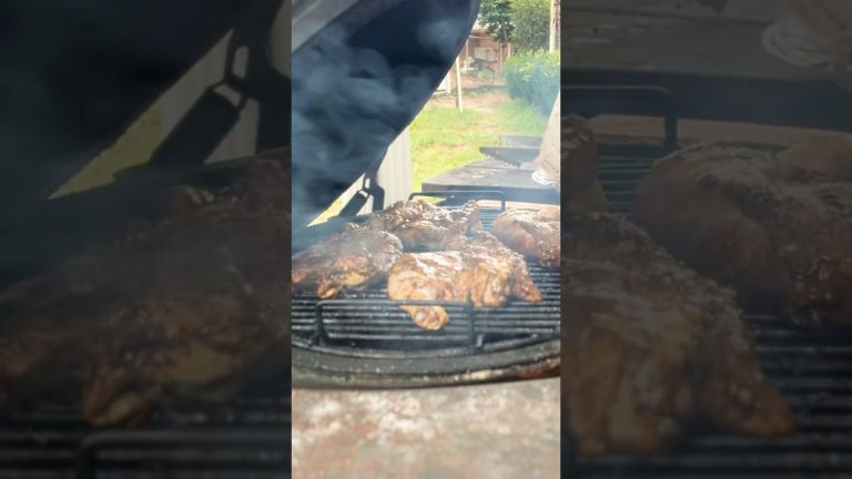 BBQ Chicken Leg Quarters!  Yummy!