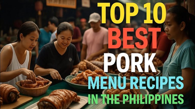 Top 10 Best Pork Menu Recipes in the Philippines
