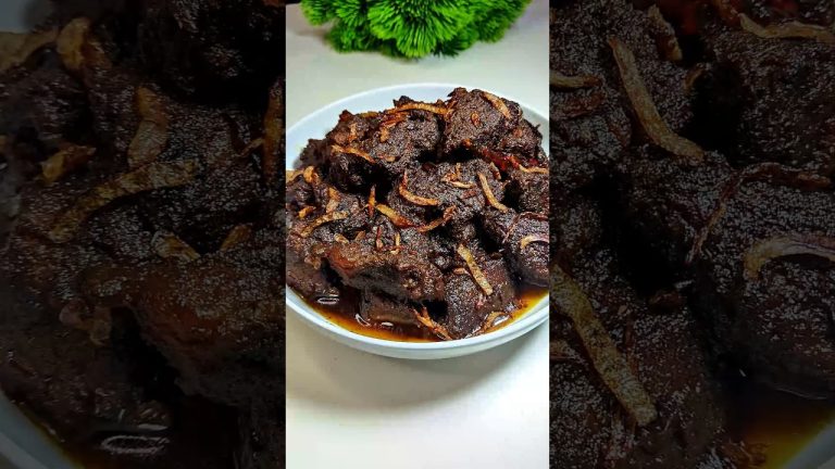 মাংসের কালা ভুনা রেসিপি | Beef Kala bhuna Recipe #shorts #beefkalavuna #beef