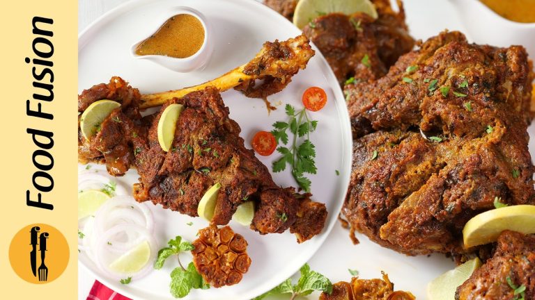 Masala Roast Lamb with Gravy Recipe by Food Fusion