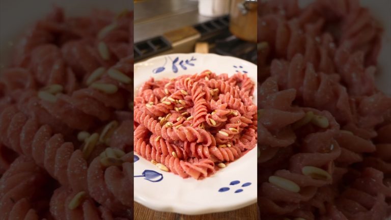 VALENTINE’S DAY DINNER: Pink Pesto Pasta