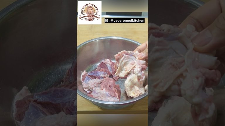 Daging Qurban Berlemak Jadi Makanan Lezat #shorts