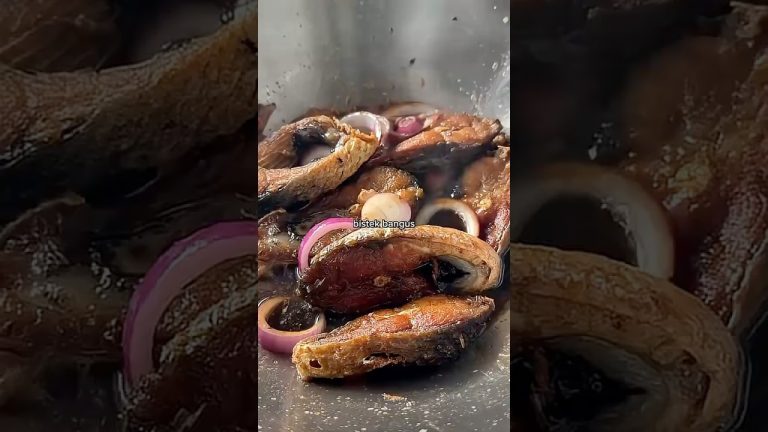 Bistek bangus recipe #milkfishrecipe #fish #seafood #filipinofood